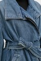 Won Hundred palton jeans 3442.15065 albastru