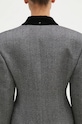 Sportmax wool coat Liuto2 2422016053600 gray