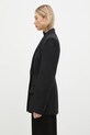 Sportmax geaca de lana Danzica 2422046014600 negru AW24