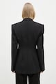 Odzież Sportmax marynarka wełniana Danzica 2422046014600 czarny