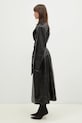 Kožený kabát Sportmax Alfeo1234 2422476013600 černá AW24