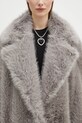 Пальто Sportmax Manico сірий 2422906012600