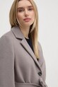 DIANE VON FURSTENBERG palton de lana gri DVFCL3S004