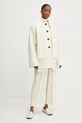 Шерстяное пальто Forte Forte 13209.mycoat бежевый AW24