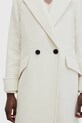 Пальто з домішкою вовни AllSaints MABEL COAT білий W006OZ