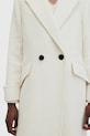 Пальто с примесью шерсти AllSaints MABEL COAT белый W006OZ