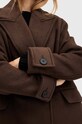 Oblečení Kabát s příměsí vlny AllSaints MABEL COAT W006OZ hnědá