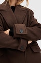 Oblečení Kabát s příměsí vlny AllSaints MABEL COAT W006OZ hnědá