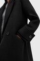 Пальто с примесью шерсти AllSaints MABEL COAT чёрный W006OZ