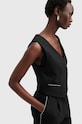 AllSaints vesta din amestec de lana ATLAS KRYS WAISTCOAT W006QB negru AW24