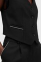 Oblečení Vesta s příměsí vlny AllSaints ATLAS KRYS WAISTCOAT W006QB černá