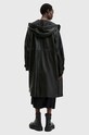 Kožený kabát AllSaints KELSEA LEA COAT W028LB černá