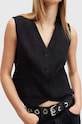 Vesta AllSaints AVERIE TEN WAISTCOAT W028QC černá AW24