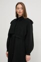 MACKAGE palton de lana negru CEYLA