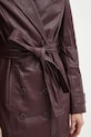 Kabát Bardot VEGAN LEATHER 59549JB burgundské