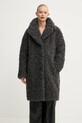 Clothing Stand Studio coat Camille Cocoon Coat 61137.9061 gray