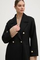 Vlněný kabát La Petite Française PFMARITIME černá PFMARITIME