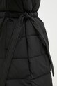 GANNI down jacket Tech Seersucker Puffer Coat F9688 black