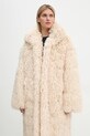 Nanushka coat KILAH beige NU24FWOW40271