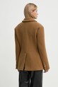 Clothing Nanushka wool coat PACEY NW24FWJK39976 brown
