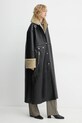Одяг Пальто Nanushka LIESEL NW24FWOW38370 чорний