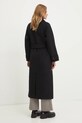 Odzież Abercrombie & Fitch płaszcz wełniany KI144.4195.900 czarny