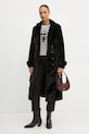 Пальто Bardot FAUX 59622JB чёрный AW24