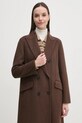 Pedro del Hierro palton din lana maro 7528336