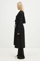Вовняний тренч JW Anderson Longline Trench Coat CO0310.PG0011.999 чорний AW24