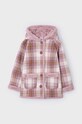Παιδικό παλτό με μείγμα από μαλλί Mayoral με μείγμα μαλλιού ροζ 4485.6D.Mini.9BYH