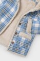 Mayoral płaszcz dziecięcy z domieszką wełny 4485.6D.Mini.9BYH niebieski AW24