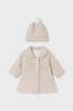 Mayoral Newborn cappotto per neonati 2452.2M.Newborn.9BYH beige AW24