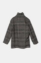 Дитяче пальто з домішкою вовни United Colors of Benetton 2SNQCN04S.G.Seasonal чорний AW24