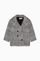 Patrizia Pepe płaszcz dziecięcy A138 7O0029 szary AW24