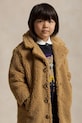 Девочка Детский плащ Polo Ralph Lauren 312951410001 коричневый