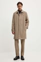HUGO płaszcz 50518127 brązowy AW24
