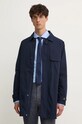 Kabát United Colors of Benetton námořnická modř 2Y38UN059