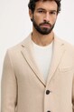 Пальто з додаванням вовни United Colors of Benetton бежевий 2X59UN05M