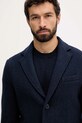 Пальто з додаванням вовни United Colors of Benetton блакитний 2X59UN05M