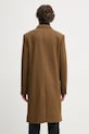 Oblečenie Vlnený kabát The Kooples HMAN29007K hnedá
