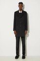 Μάλλινο παλτό Paul Smith χωρίς μόνωση σκούρο μπλε M1R.222P.J00110