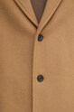 Шерстяное пальто Sisley 28N0SN039 коричневый