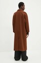 Одежда Шерстяное пальто A.P.C. manteau gaia WVBDE.F01533 коричневый