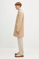Bavlnený kabát A.P.C. mac ville COZBA.H01103 béžová SS25