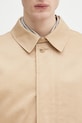 Бавовняний плащ A.P.C. mac ville бежевий COZBA.H01103