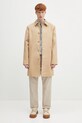 Βαμβακερό παλτό A.P.C. mac ville COZBA.H01103