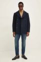 BOSS cappotto in lana 50527932 blu navy AW24