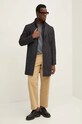 BOSS palton din lana 50528177 negru AW24
