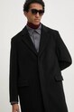 HUGO palton de lana negru 50528262