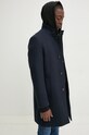HUGO palton de lana 50528837 bleumarin